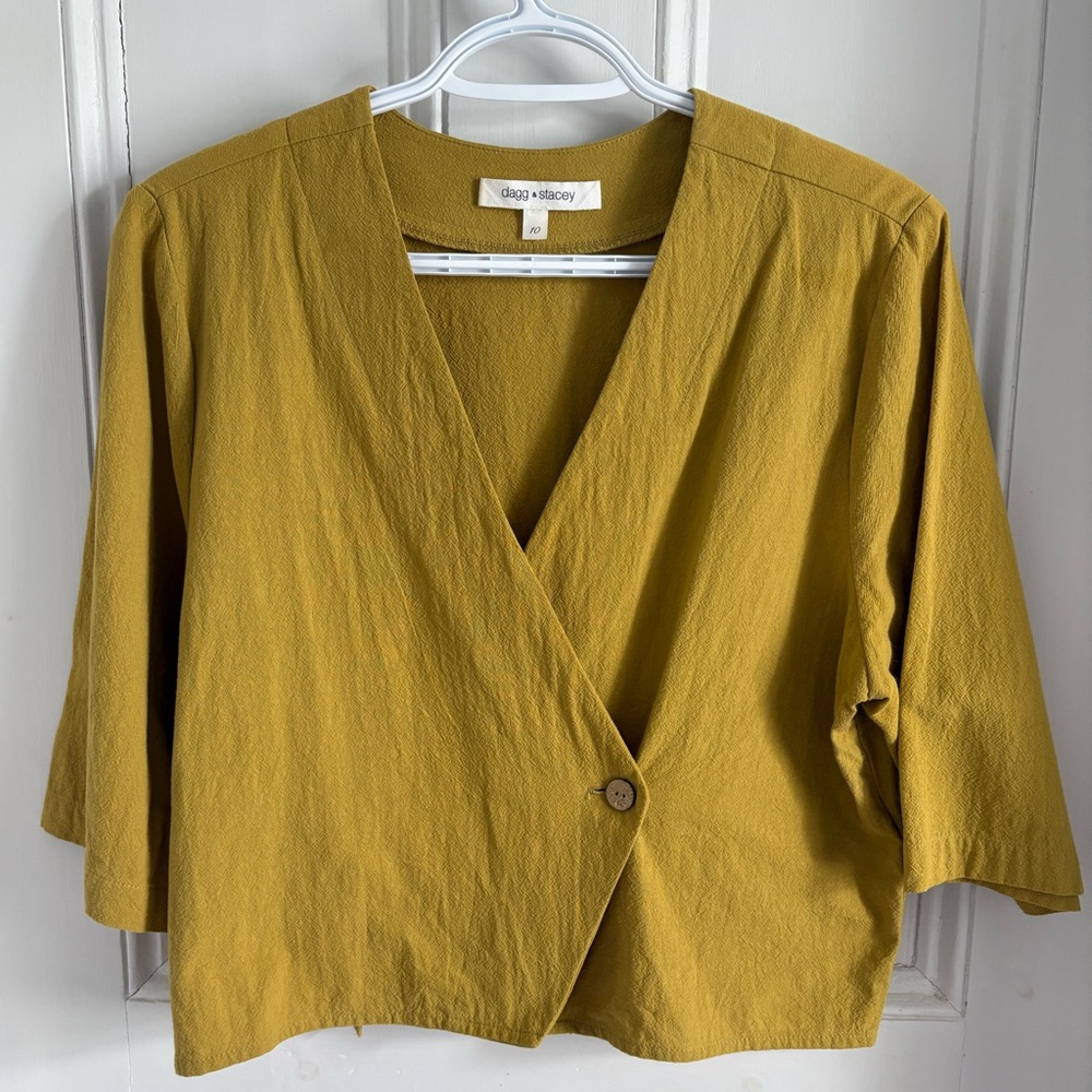 Dagg & Stacey wrap top